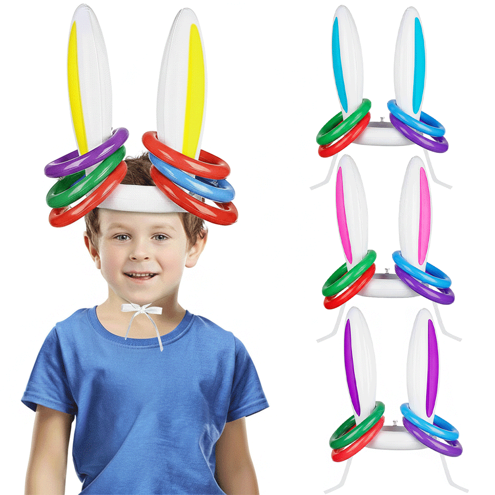 Inflatable Easter Bunny Ears R - Kids Outdoor Easter Gifts recension och pris