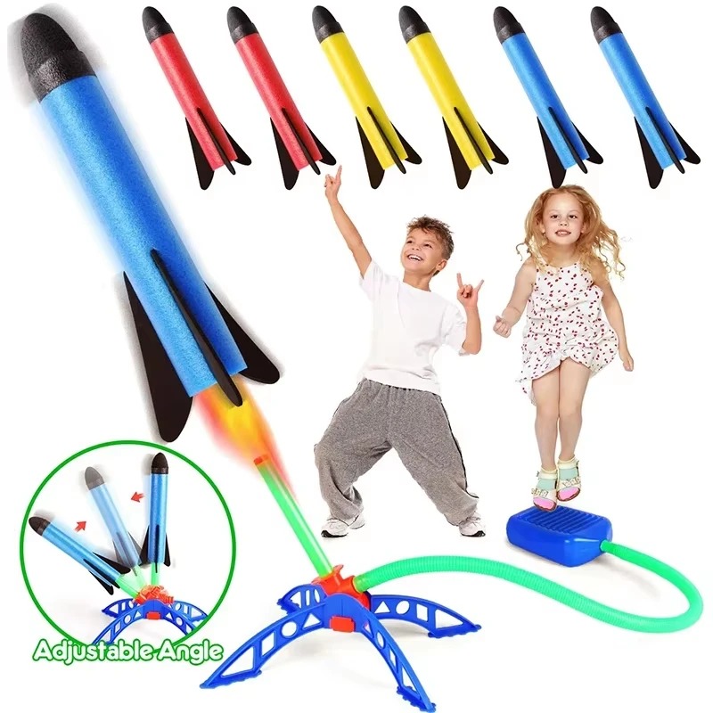 Air Rocket Foot Pump Launcher  - Kids Outdoor Clothing recension och pris