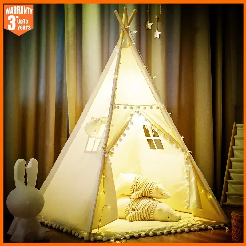 1.6M Kids Tent Play House Wigw - Kids Outdoor Play Yard recension och pris