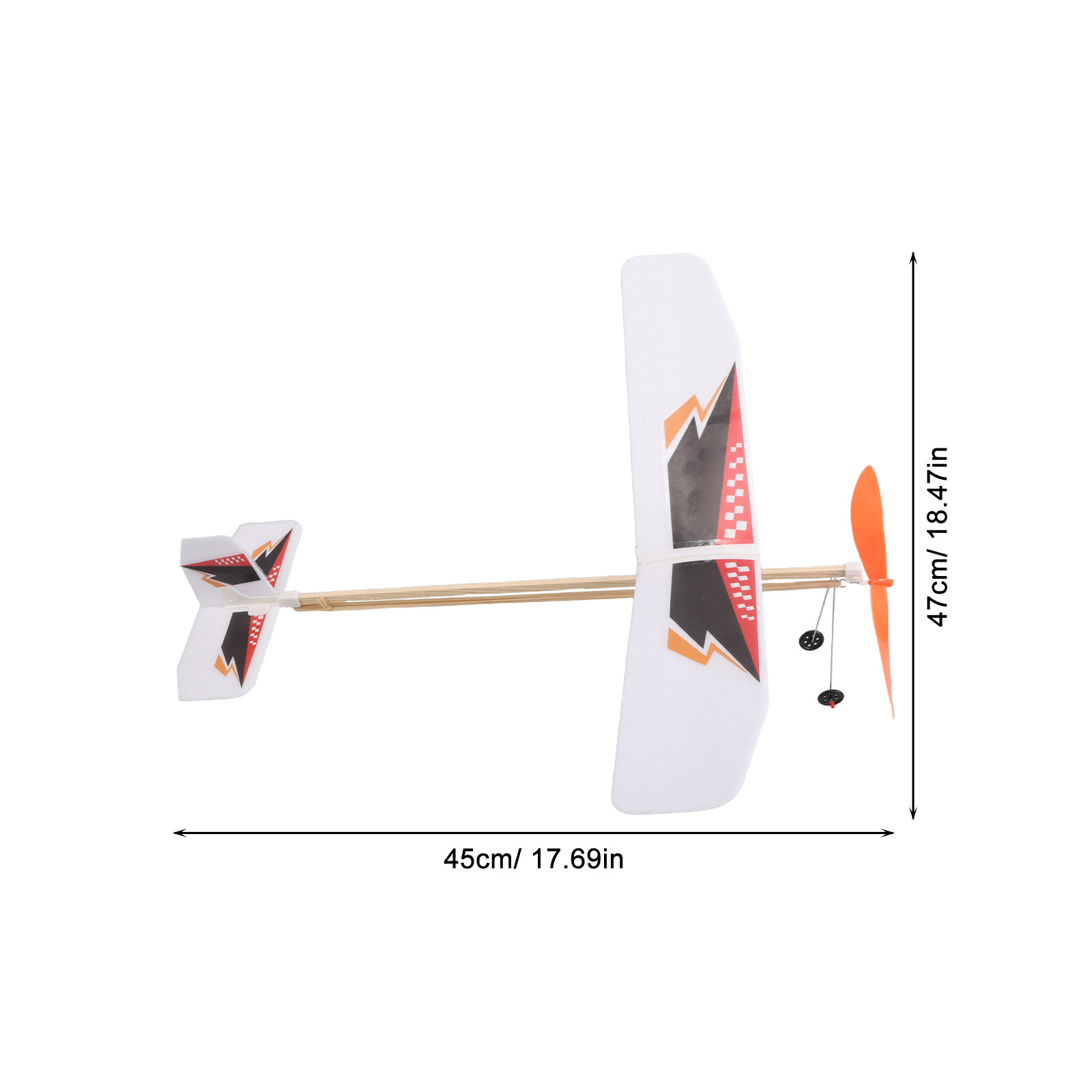 Foam Airplane Glider Kit Rubbe - Kids Outdoor Education recension och pris