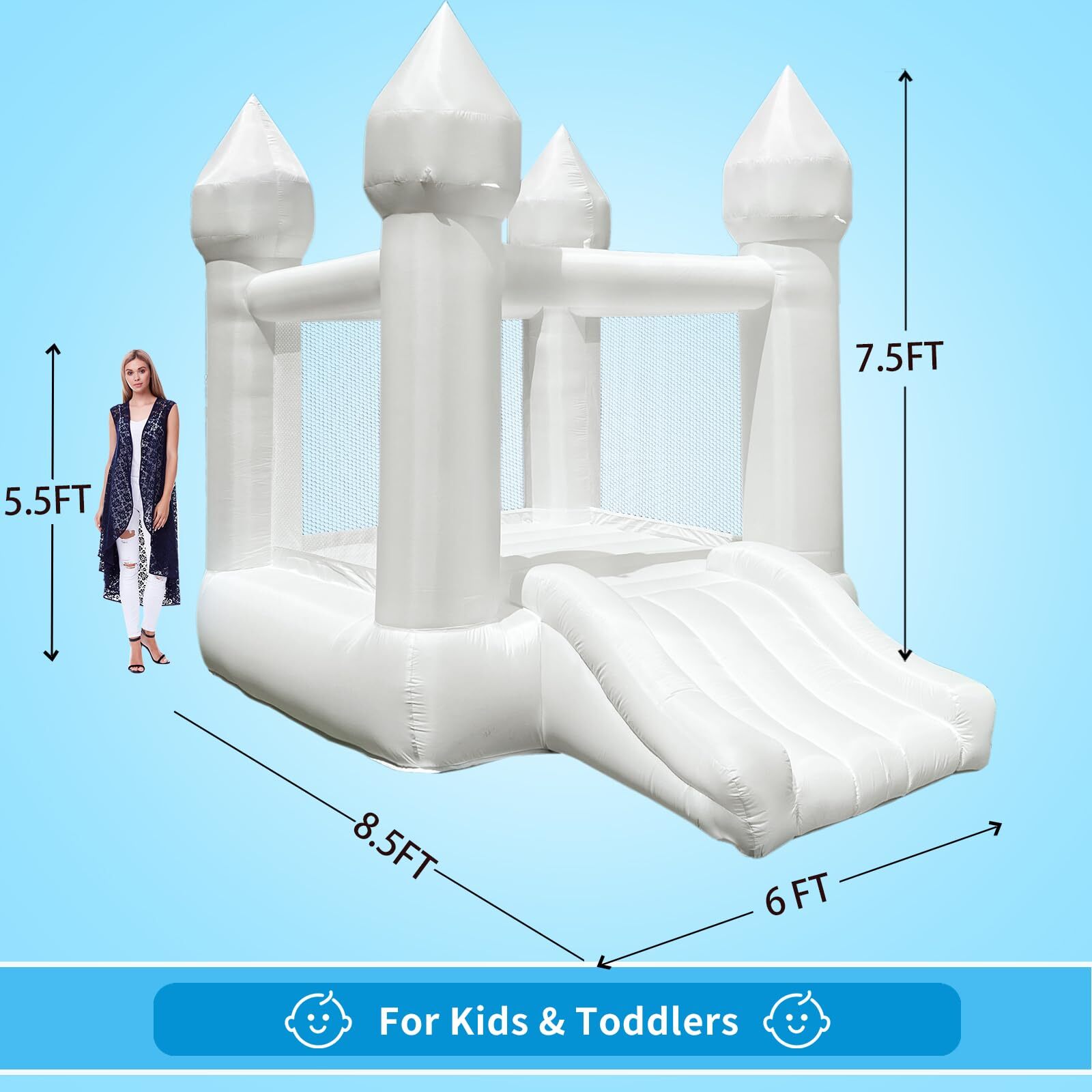 Iatable Bouncy Castles Easter  - Kids Outdoor Easter Gifts recension och pris