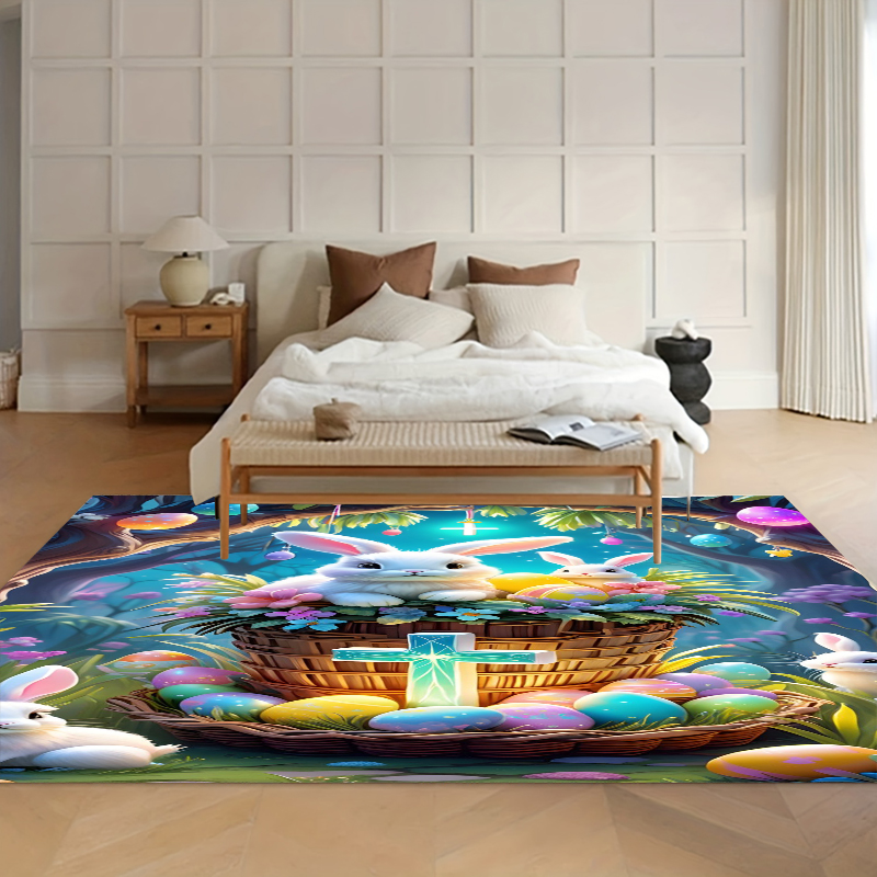 3D Rugs Happy Easter Minnie Ca - Kids Outdoor Easter Gifts recension och pris