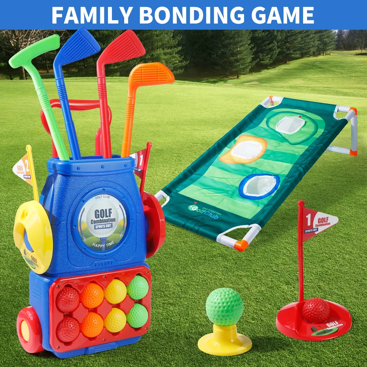 Upgraded Kids Golf Cart Toy wi - Kids Indoor Outdoor Cart recension och pris