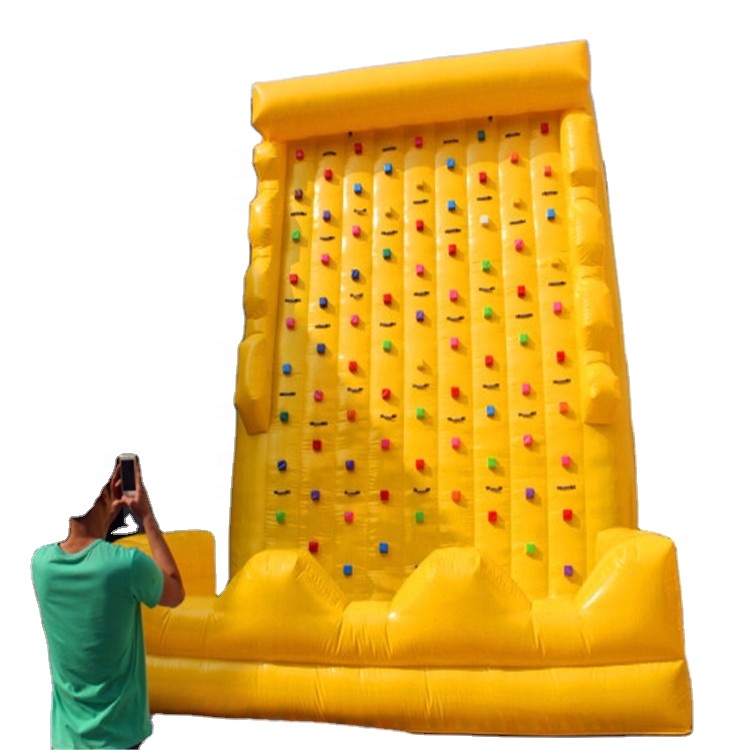 Inflatable Rock Climbing Wall, - Kids Outdoor Climbing Wall recension och pris