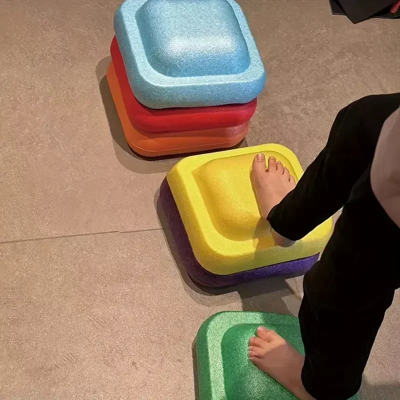 1/3PCS Rainbow Balance Steppin - Kids Outdoor Easter Gifts recension och pris