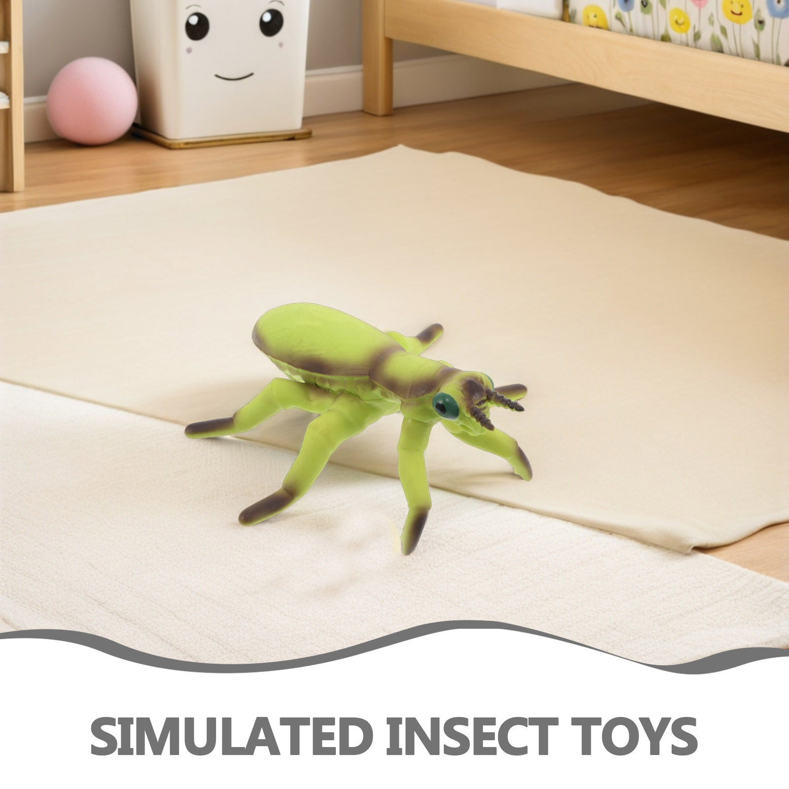 Realistic Grasshopper and Mant - Kids Outdoor Play Yard recension och pris