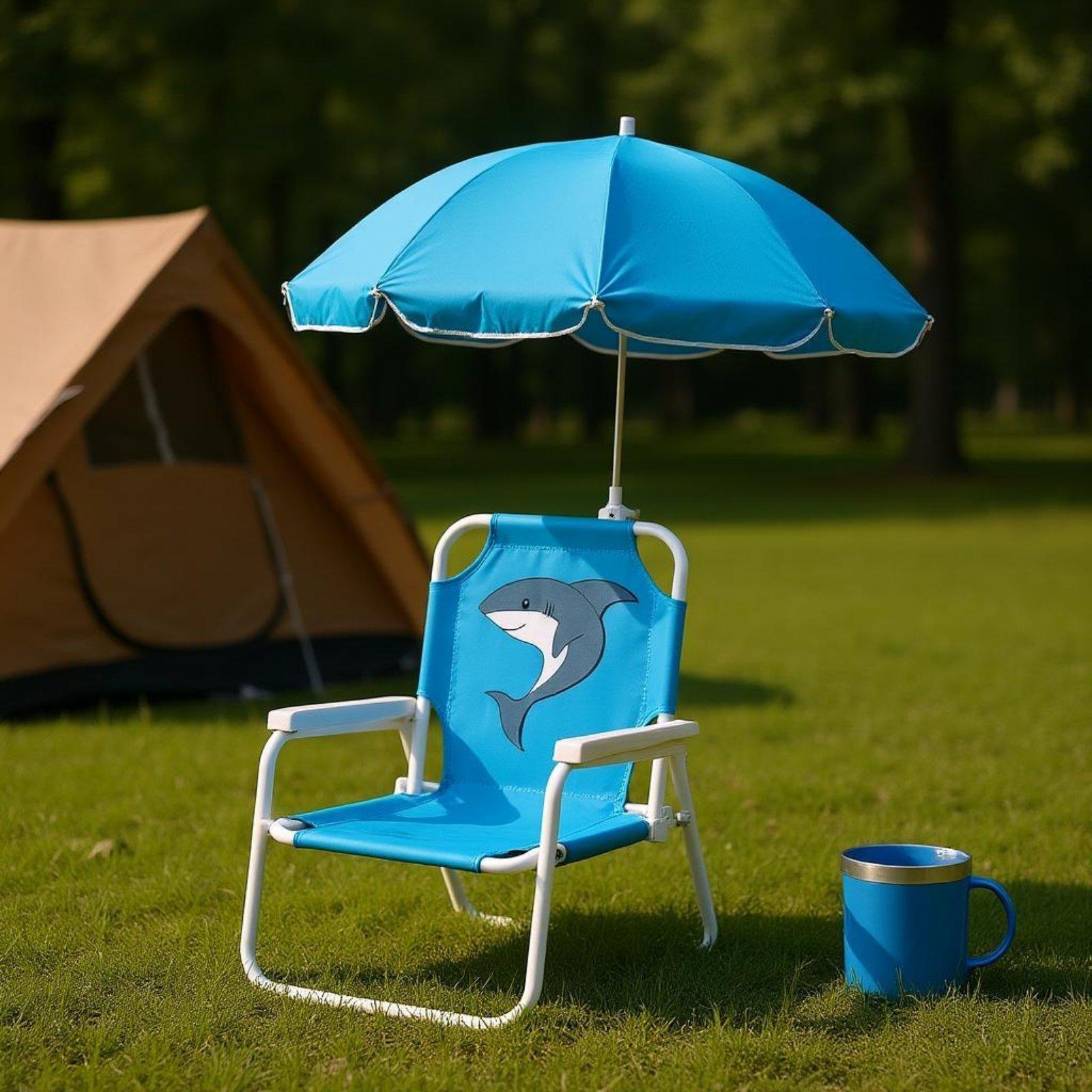 Kids Beach Chair with Umbrella - Kids Outdoor Furniture recension och pris