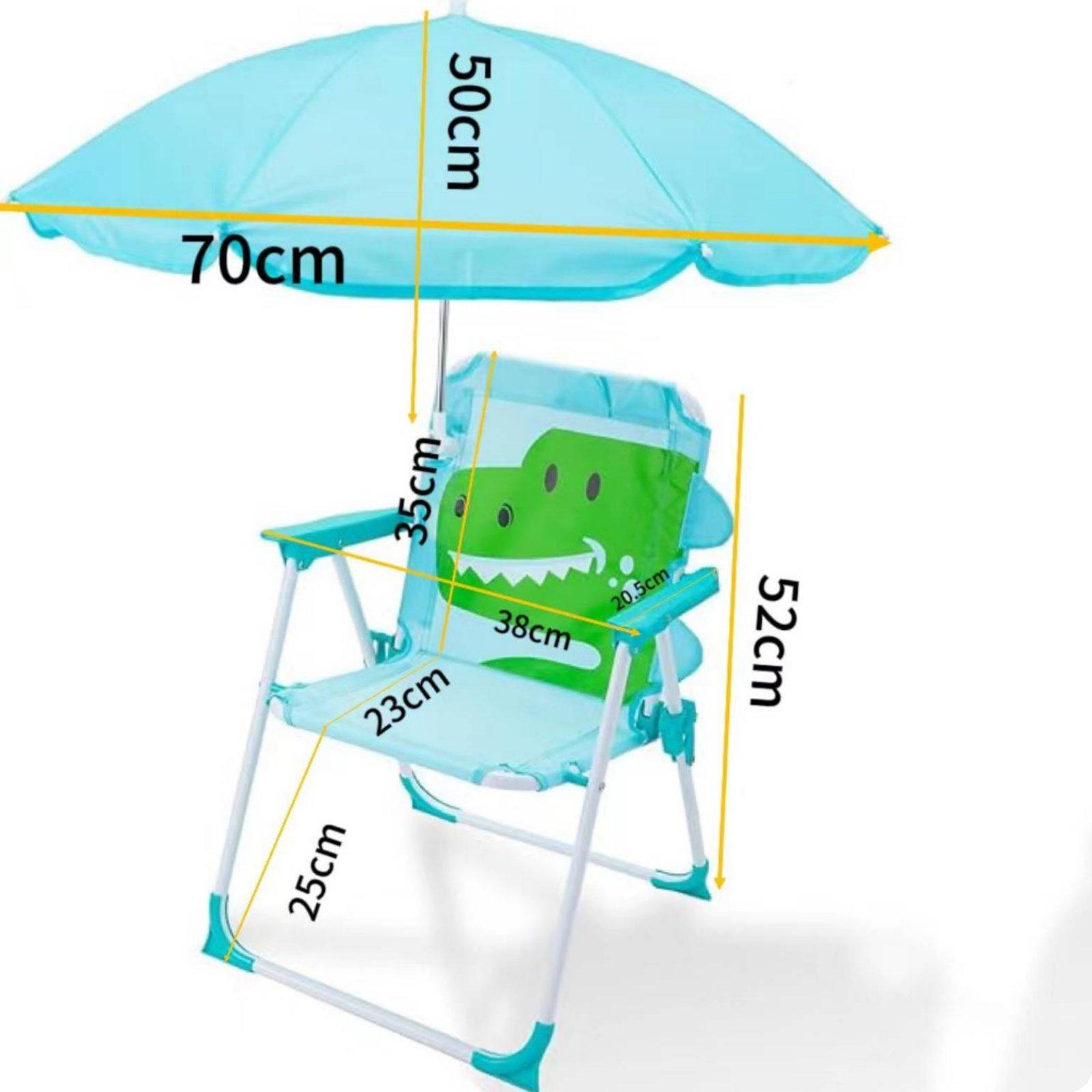 Kids Beach Chair with Umbrella - Kids Outdoor Furniture recension och pris