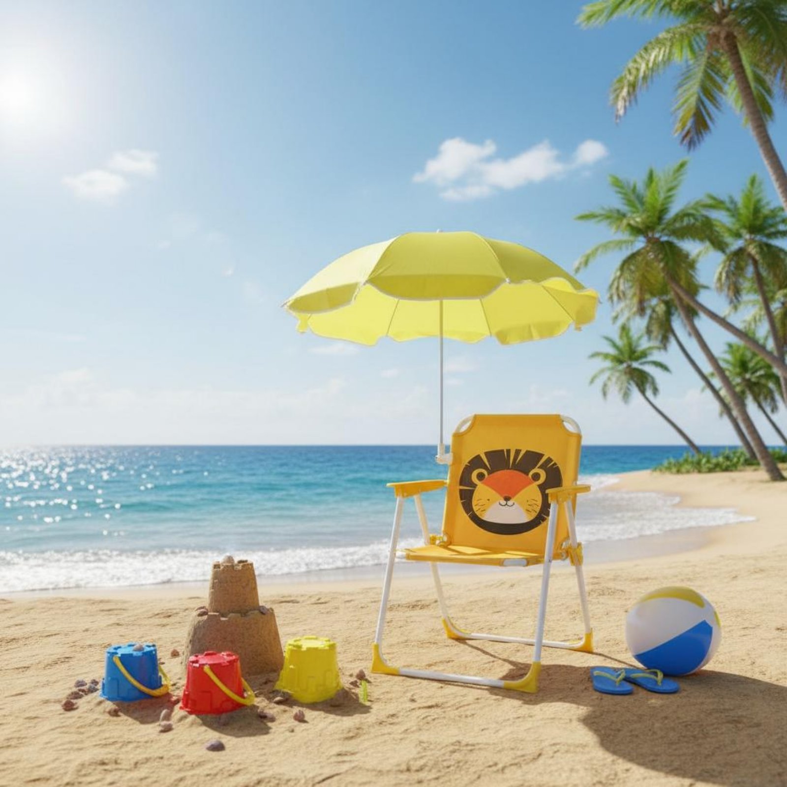 Kids Beach Chair with Umbrella - Kids Outdoor Furniture recension och pris