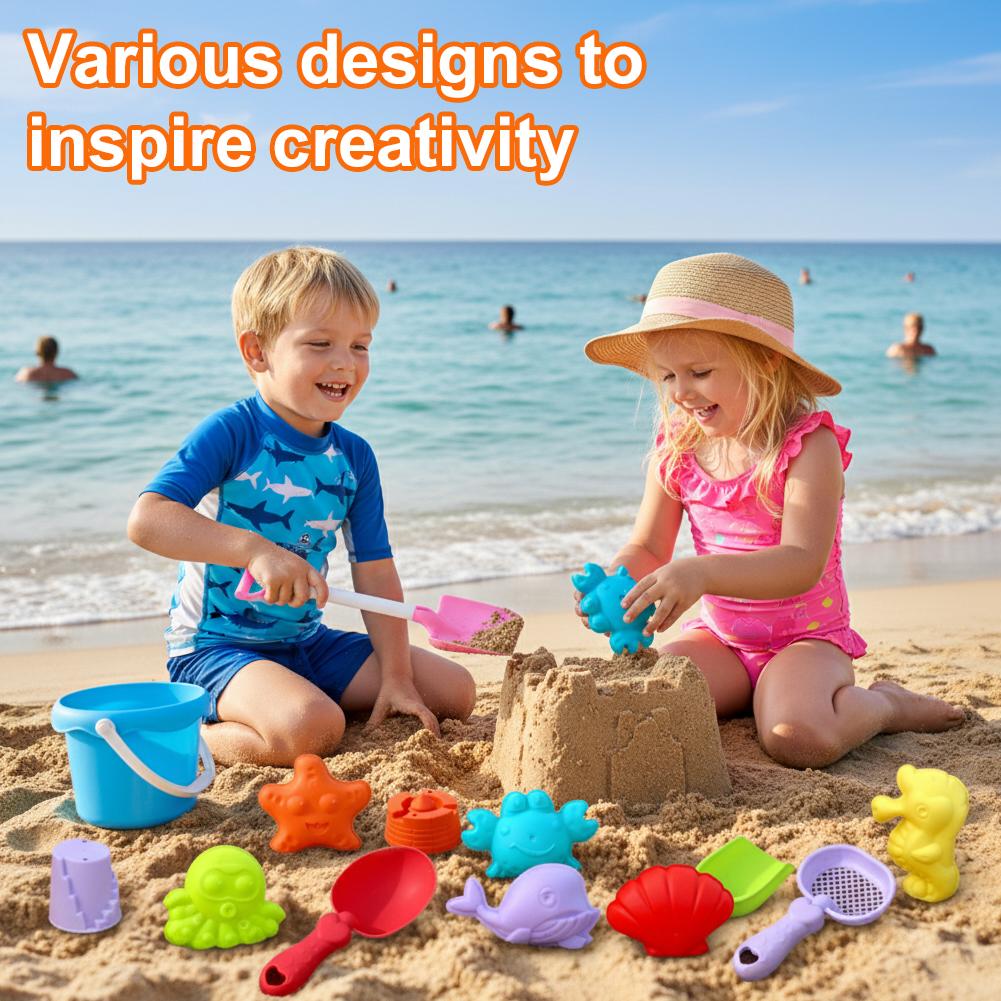 Mini Beach Toy Set Shovels Buc - Kids Outdoor Playset recension och pris