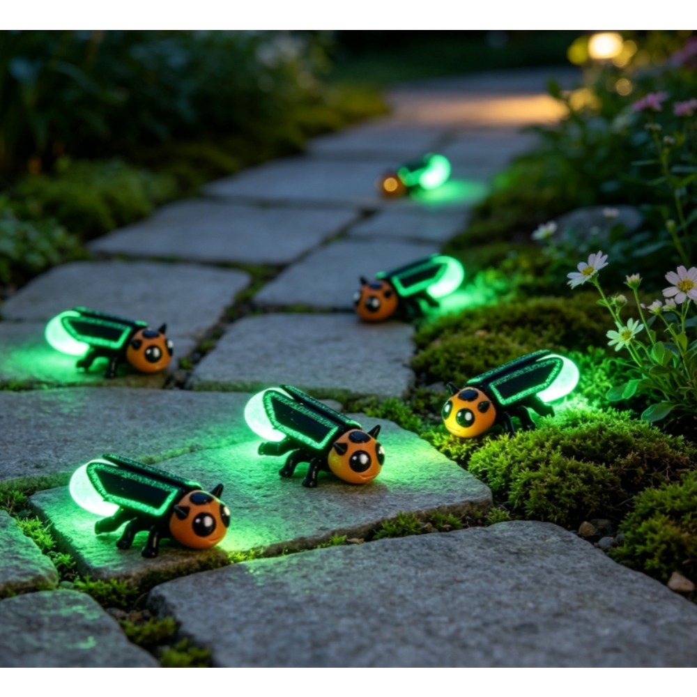 6Pcs 3D‑Printed Luminous Glow‑ - Kids Outdoor Easter Gifts recension och pris