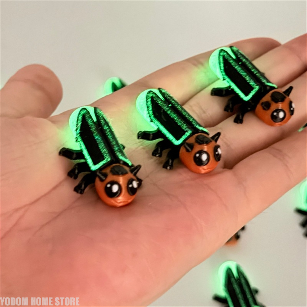 6Pcs 3D‑Printed Luminous Glow‑ - Kids Outdoor Easter Gifts recension och pris