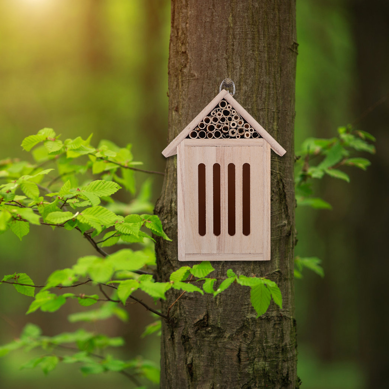 Wooden Insect Hotel Insect Hou - Kids Outdoor Education recension och pris