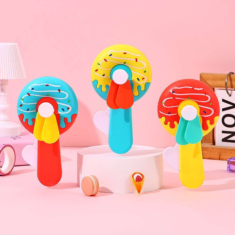 Hand Press Fan,Portable Handhe - Kids Outdoor Easter Gifts recension och pris